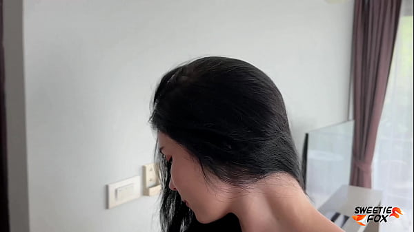 I Rough Pound Stepsister's Horny Pussy and Cum in Mouth while Her BF is on a Business Trip POV