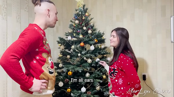 Merry Christmas - She Gave Me Her Ass to Fuck, as a Gift - MarLyn Chenel