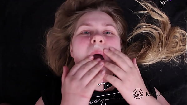 Chubby teen Maja gets punished