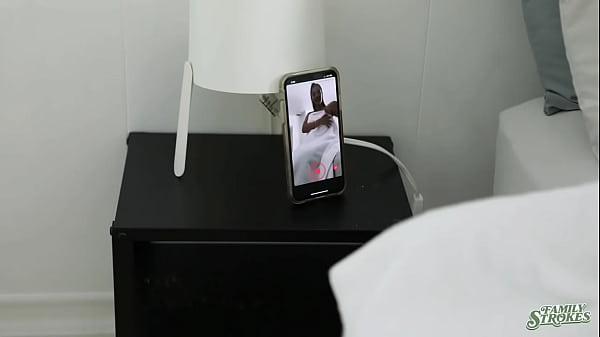 My Latina Stepmom catches me peeping on her