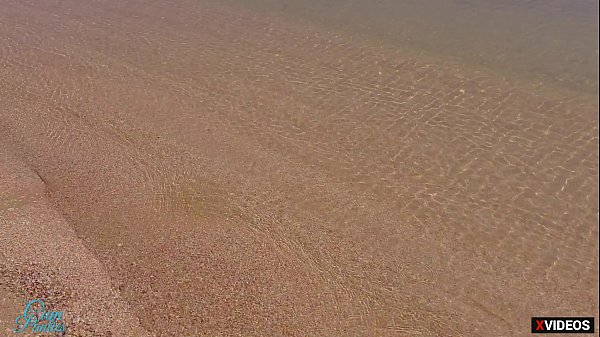 OMG STRANGER CUM IN MY PANTIES ON THE BEACH