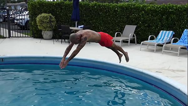 MAXXX LOADZ LOVES TO KEEP FIT & BE OUTDOORS ON A SUNNY DAY SWIMMING IN THE POOL Thumbnail