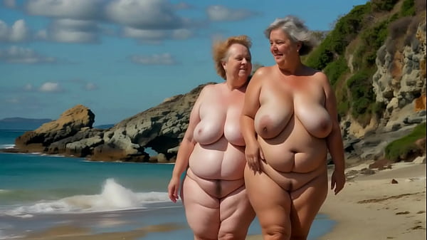 Two fat grannies with big tits
