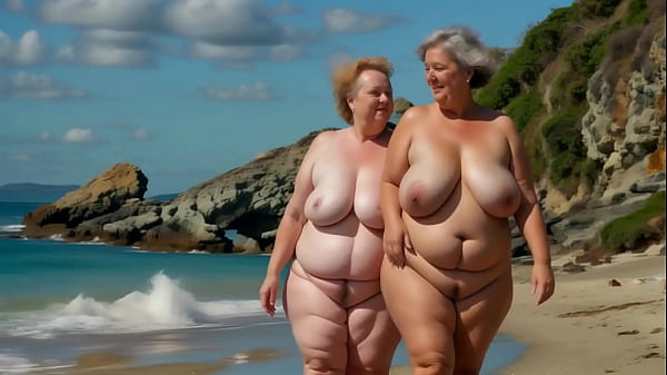 Two fat grannies with big tits