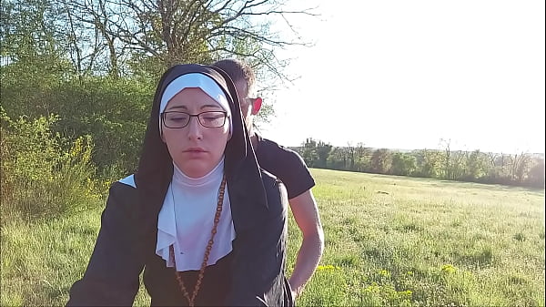 This nun gets her ass filled with cum before she goes to church !!