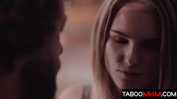 Stepdaughter sneaks into her stepfather's bed