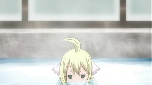 Fairy Tail OVA bath scene [nude filter]