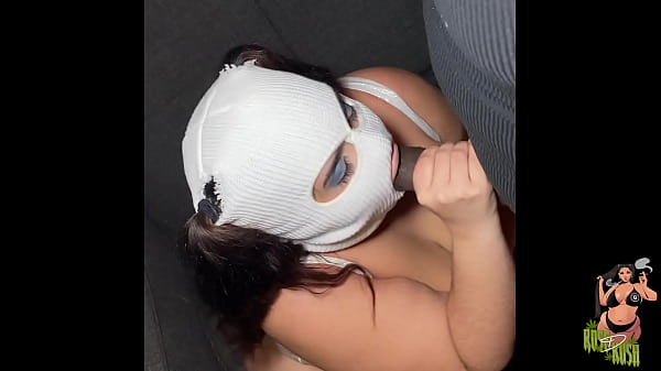 Latina BBW Rose Kush Fucks Masked BBC