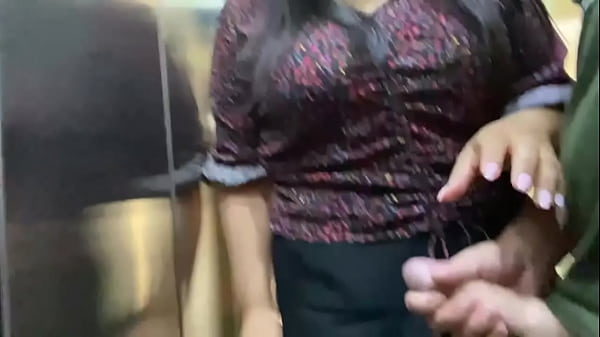 ELEVATOR ADVENTURE Neighbor Milf returns from party and she can't resist