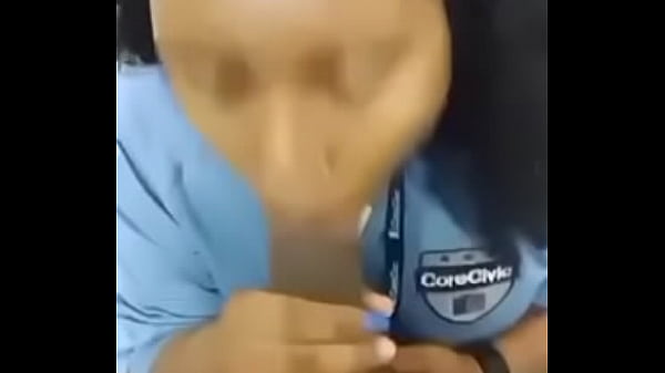 Correctional officer sucks BBC in inmates jail cell