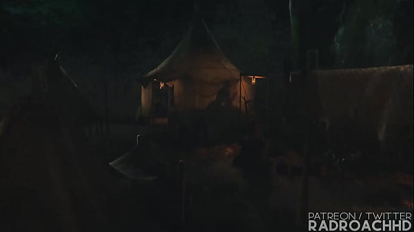 Lara Croft and Tribal Futa animation