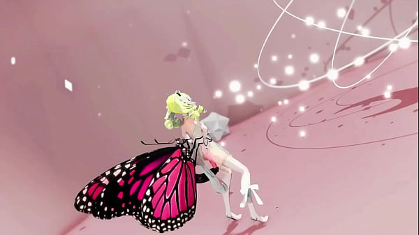 Miku Insect Hentai Dança Despir Creampie Mmd 3D Cabelo Loiro (CLIP)