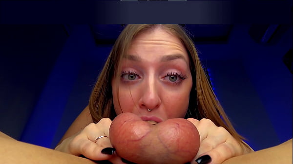 Swallowed the dick and Drained the Balls into her Mouth