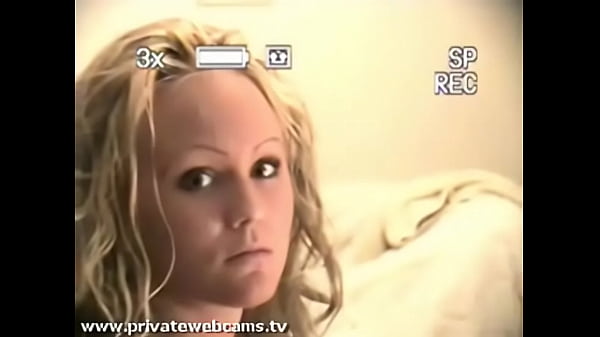 Cute blondie doing nice blowjob