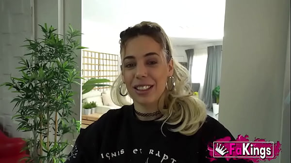 Lola teases and bangs a young rookie at his first casting