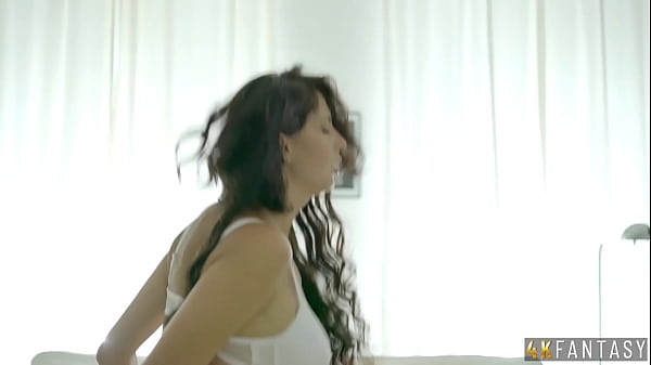 Kim fucks her big cock husband on a honeymoon