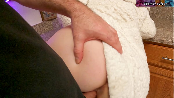 MILF cream fuck in the kitchen