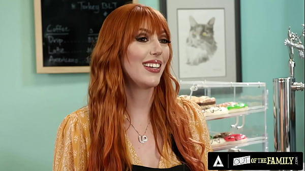 OUT OF THE FAMILY - Busty Redhead Stepmom Lauren Phillips Gets Ass Fucked By Her Teen Stepson