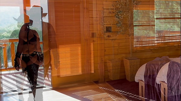 Sexy Cowgirl Visits A Man About A Horse