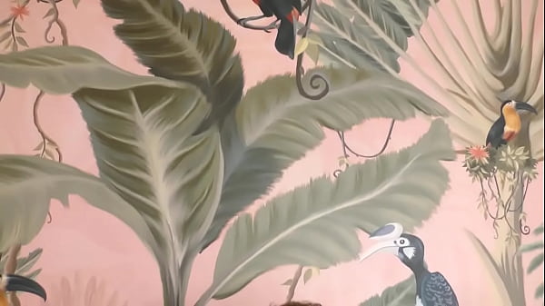 Buff Curly Calvin Slams Xavier’s Ass