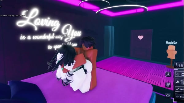 Horny slut gets dicked down by her king (Roblox) Thumbnail
