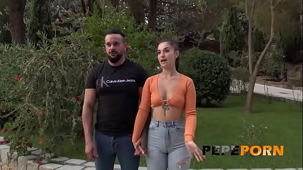 Young and beautiful couple tries their first porno: Meet amazing Candy Fly!