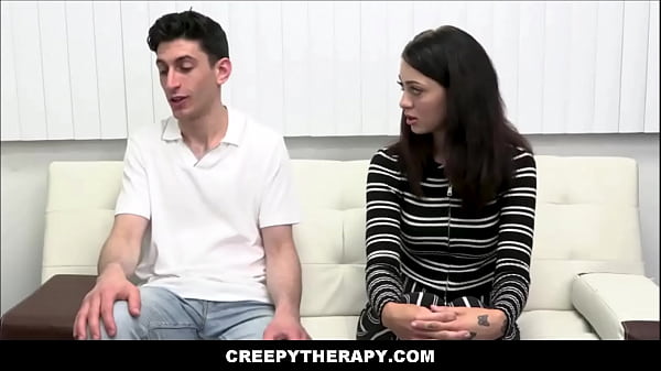 CreepyTherapy - Big Tits Blonde MILF Family Shrink Threesome With Teen Stepsister & Stepbrother During Therapy Session - Corra Cox, Kenzie Love, Nick Strokes