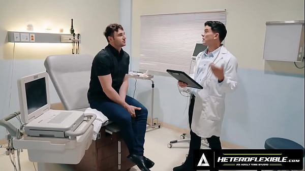 HETEROFLEXIBLE – Pervert Doctor Dakota Payne Tricks Naive Michael Boston’s Anal Checkup – FULL SCENE
