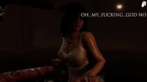 (4K - Love Wolf) Lost girl with big tits and big ass gets fucked by a monster with a erect cock and decides to get creampied | Hentai 3D