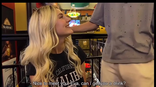 New student pick up guys at sport bar