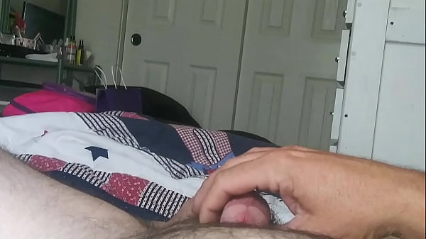 Real step son masturbates on bed and gets caught!