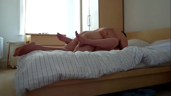 busty petite blonde wife romantic morning sex