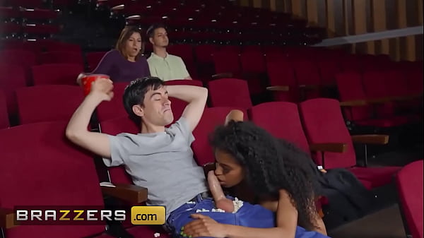 (Jordi El Nino Polla) Gets His Dick Sucked At The Movie Theatre By Hot Employee (Tina Fire) - Brazzers