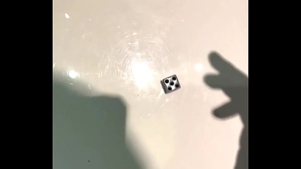 Masturbating while pouring cold water