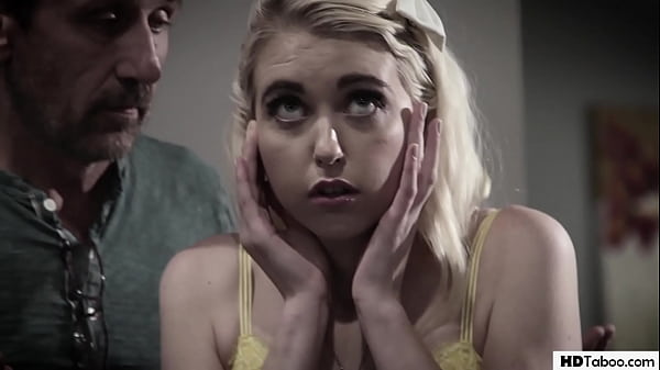 Big cocked Daddy and Uncle fucks the teen Chloe Cherr