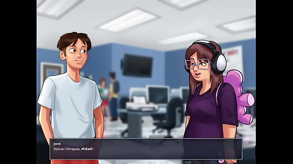 Summertime Saga ep 95 - Fiz a professora gozar usando controle remoto