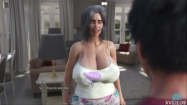 THE GOLDEN BOY #53 • Sniffing her panties and staring at her giant tits