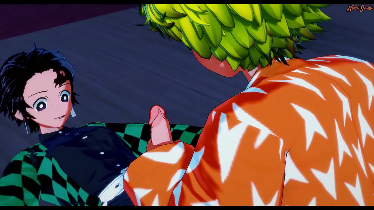 Zenitsu wraps his legs around Tanjiro and lets him cum in his ass - Demon  Slayer Hentai. - XVIDEOS.COM