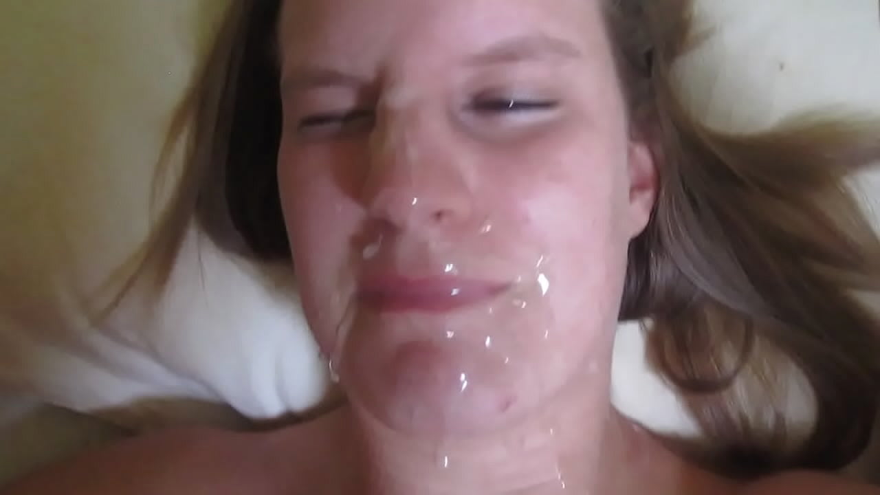 First facial cumshot