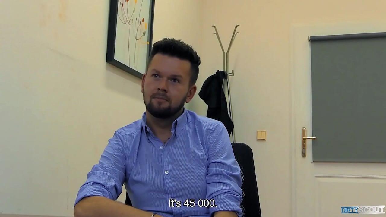 Rene Is Shy At First But He Swallows His Employers Cock When He Shows Him Some Cash - BigStr