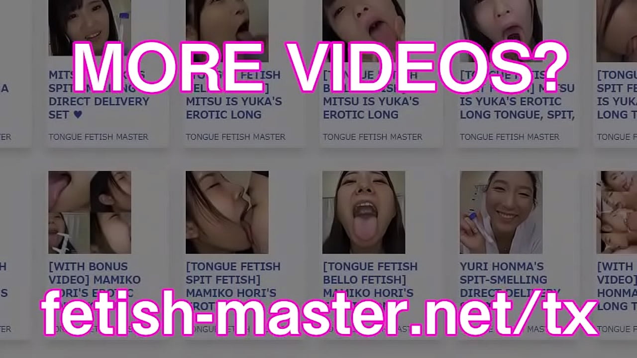 Japanese Asian Tongue Spit Face Nose Licking Sucking Kissing Handjob Fetish - More at fetish-master.net