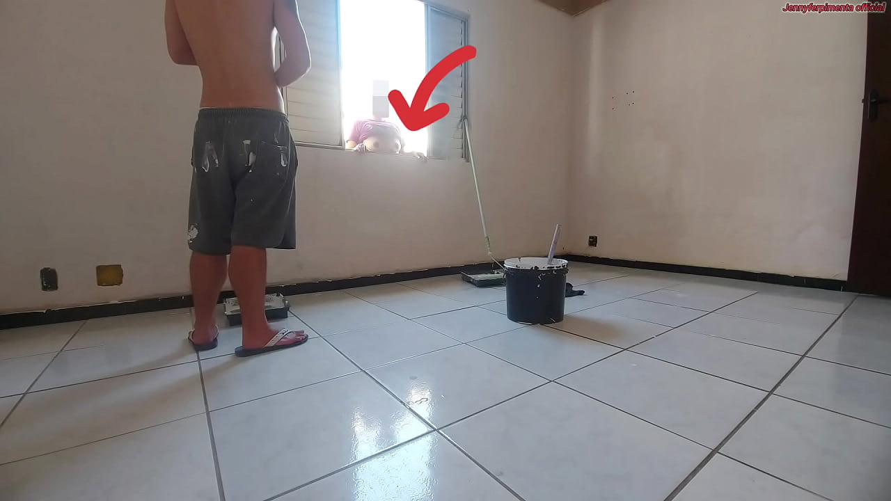 Não aguentei e transei com pauzão do pintor, safado guloso deixou minha buceta toda gozada Hot Porn Jav Uncensored - Xvideos.hentaizo.net