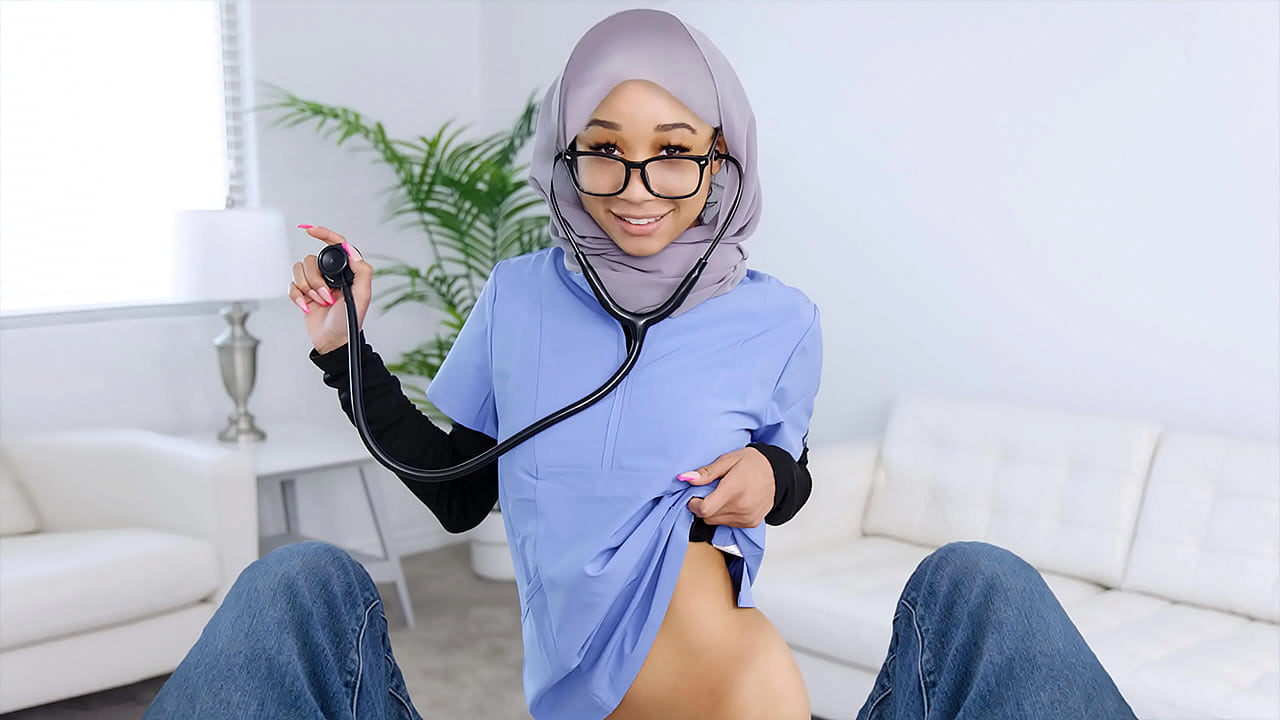 Hardcore Free Porn
 Hijab Nurse Agrees to Let Her Patient Bang Her to Fully Examine His Sexual Performance! - Hijablust Porn TV - Pornkai.net