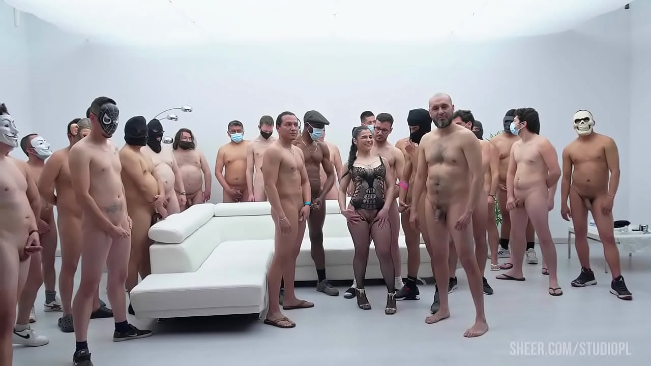100 men bukkake