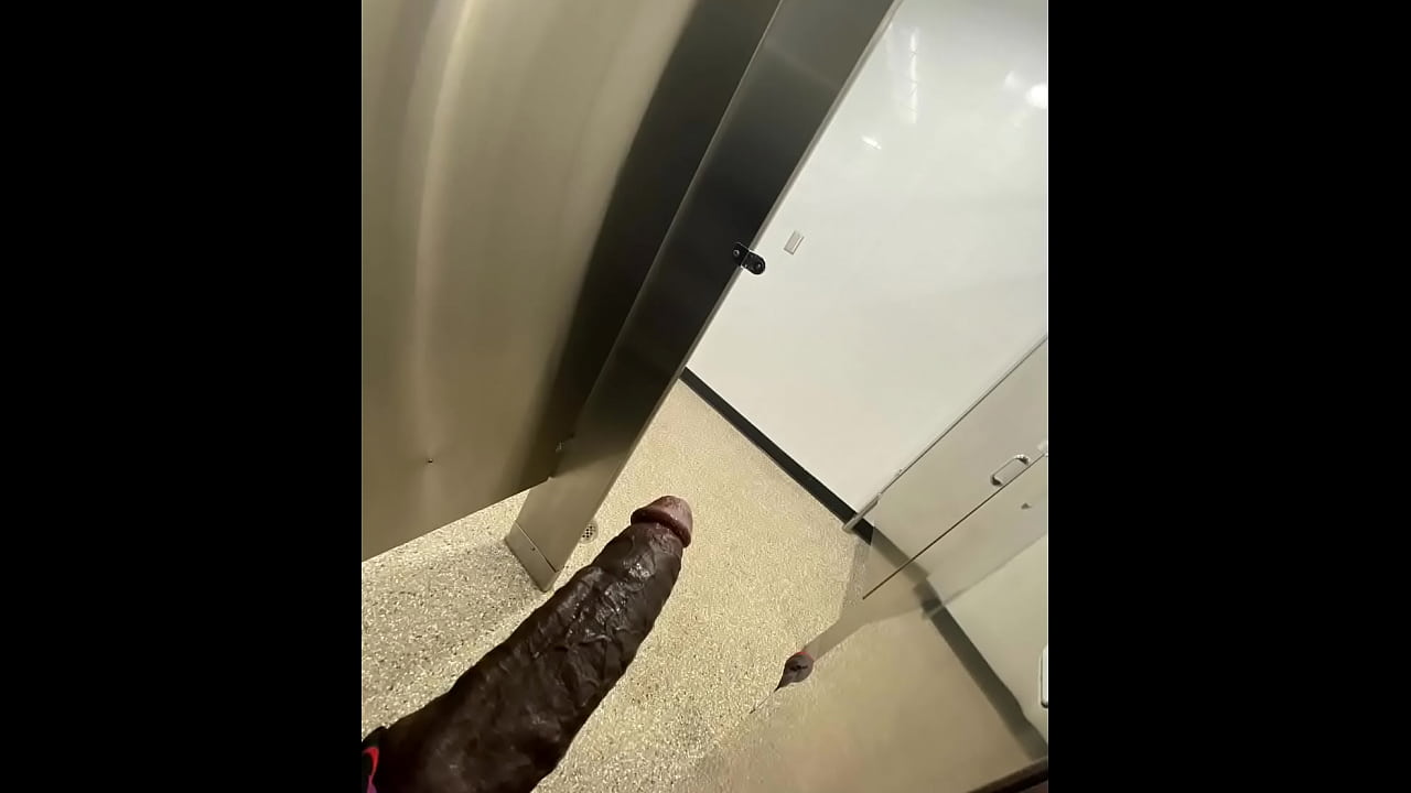 Swinging my Dick in The Womens Restroom (By The Door)