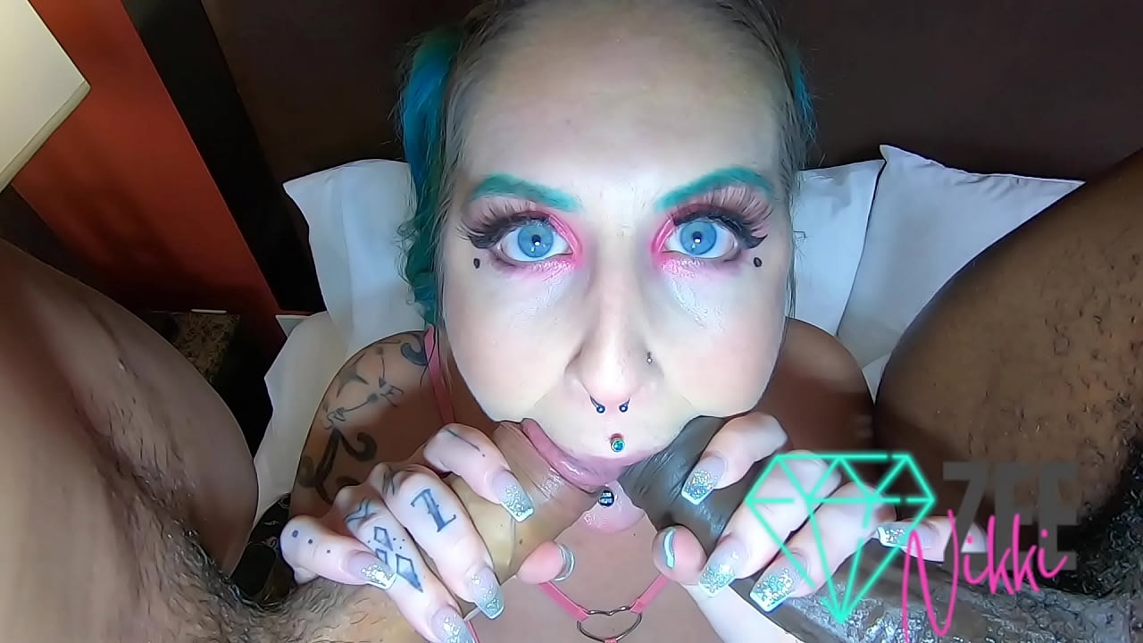 cock hungry slut gets double creampied pic