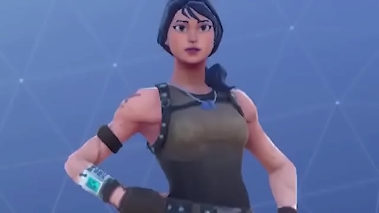 Fortnite girl is horny and dances and fucks for cash in lobby