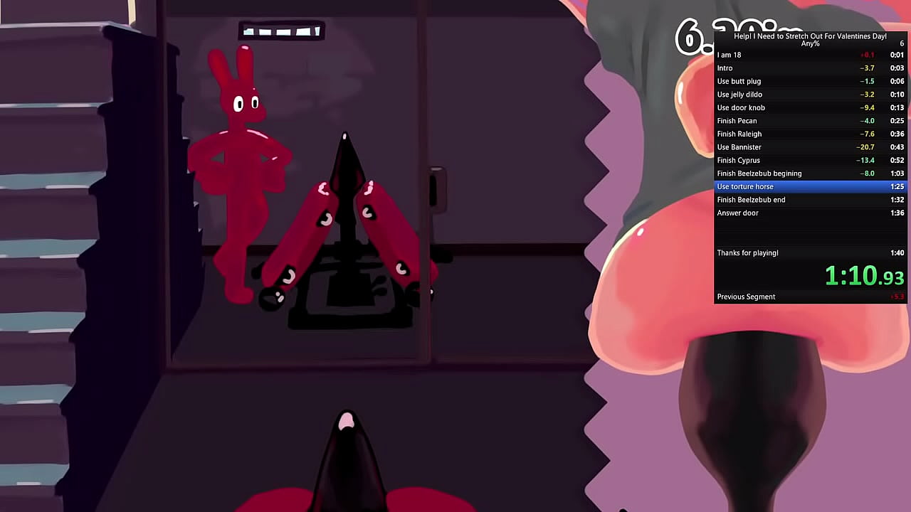 Help! I Need to Stretch Out For Valentines Day! ANY% SPEEDRUN (132.59)