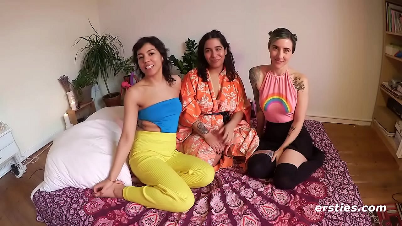 Real Amateur Lesbian Threesome Party