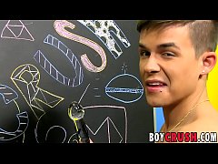  - Cute Andy Taylor masturbates solo with dildo in ass POV